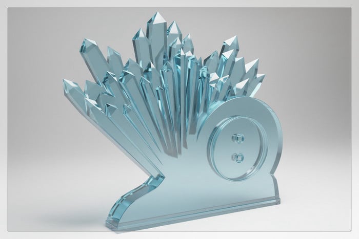 Images fichier 3D pour injection plastique