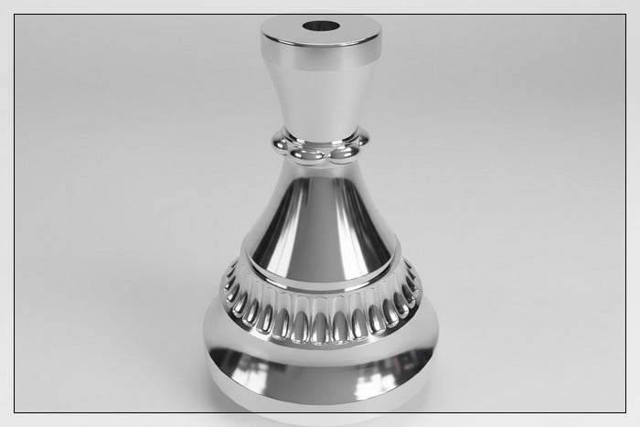 Images fichier 3D pour injection plastique